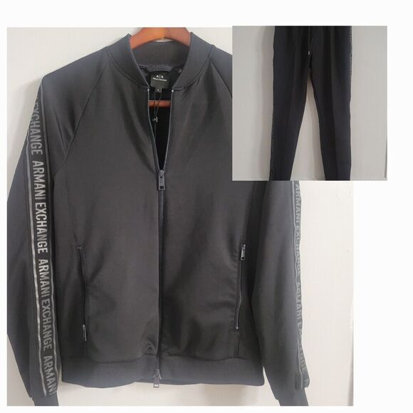 A/X Armani Exchange Size Small Logo Jogger Set - Picture 1 of 16